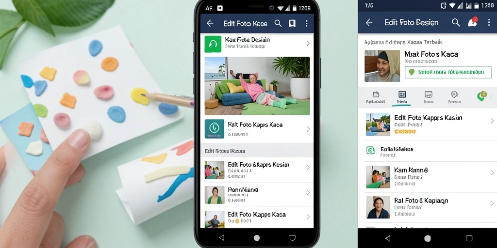 Tampilan antarmuka aplikasi API288 untuk Edit Foto Kertas Kaca.