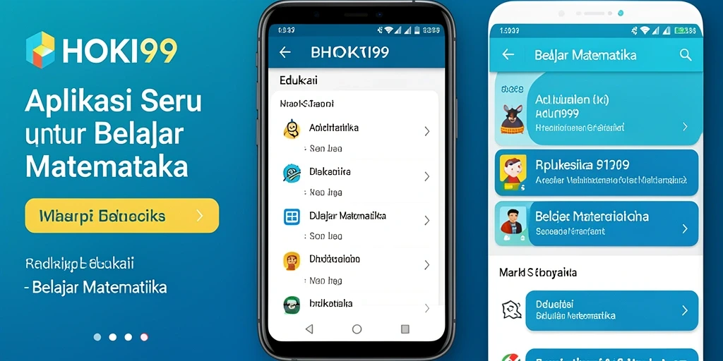 Tampilan HOKI99 yang menarik untuk belajar matematika.