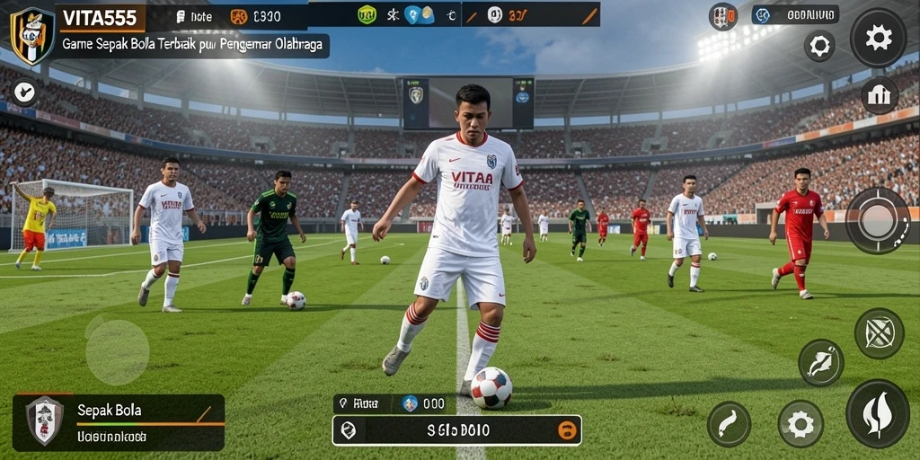 Tampilan antarmuka game VITA555 yang menarik dan interaktif.